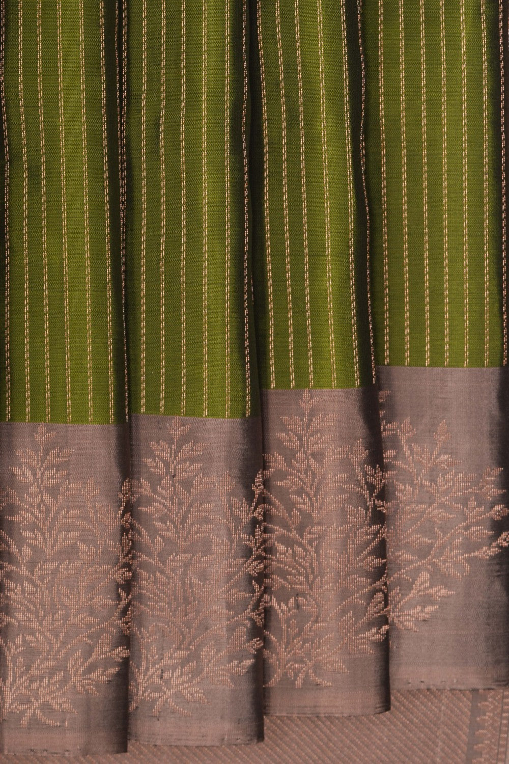 Image of South Silk Green Saree