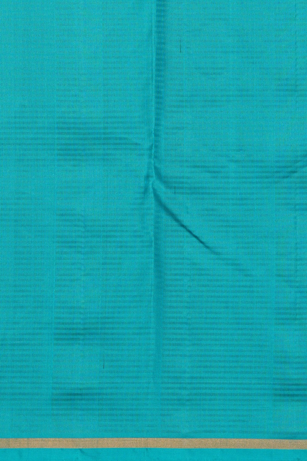Image of South Silk Teal-Blue Saree