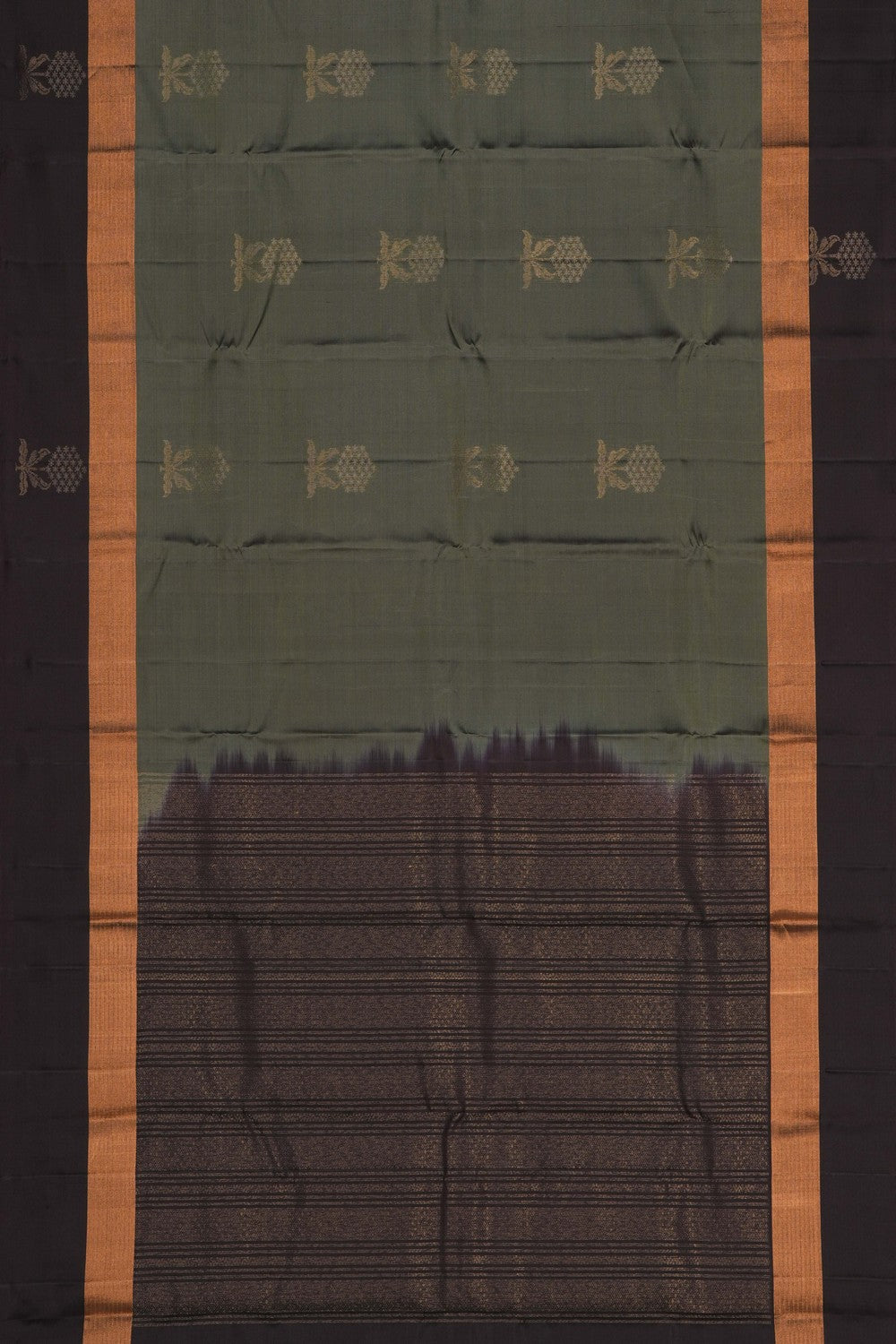 Image of South Silk Grey Saree