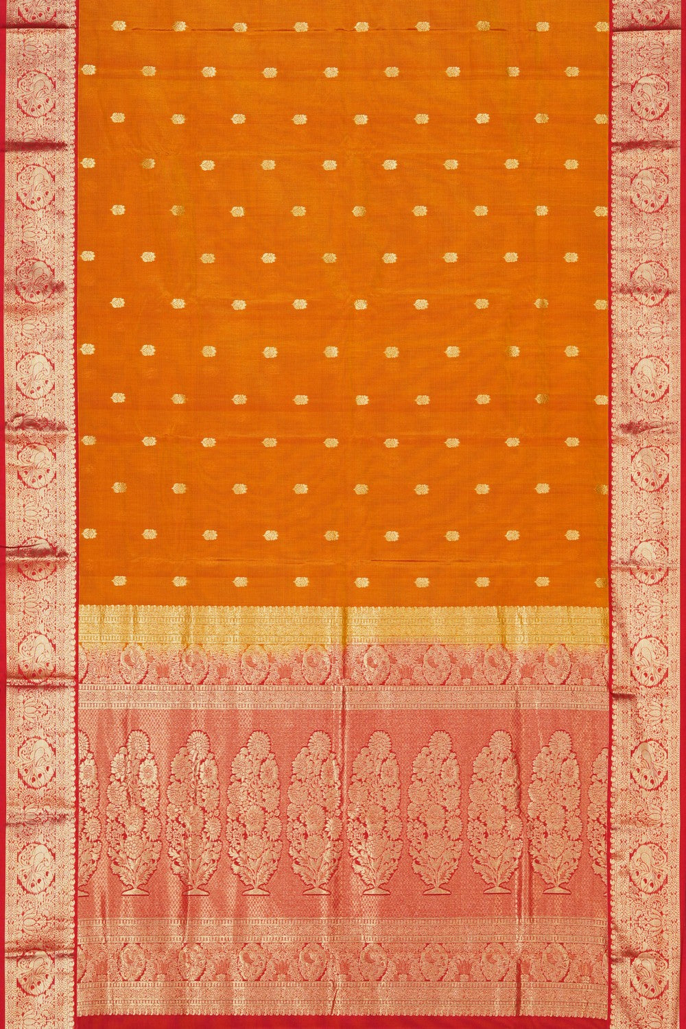 Image of South Silk Mustard Saree