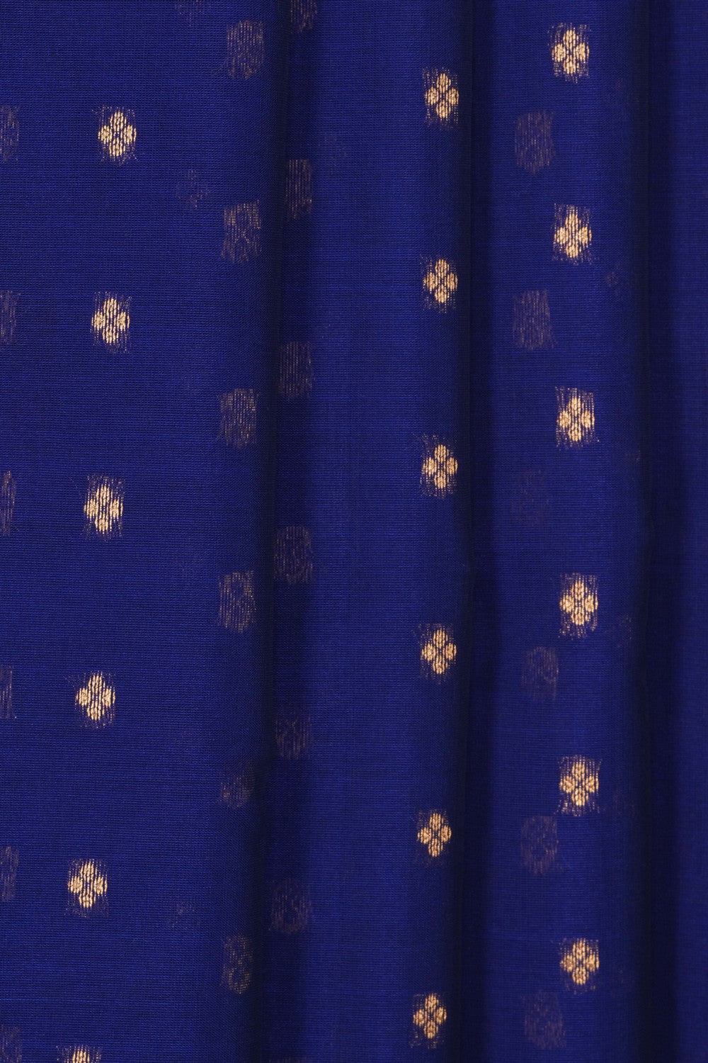 Image of Indigo Blue South Silk Cotton Saree