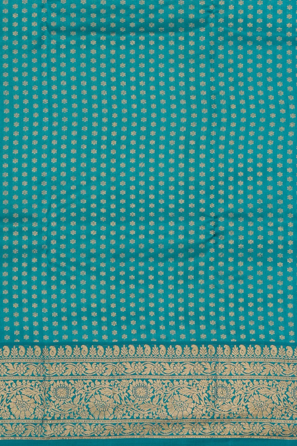 Image of Mint Green South Silk Cotton Saree