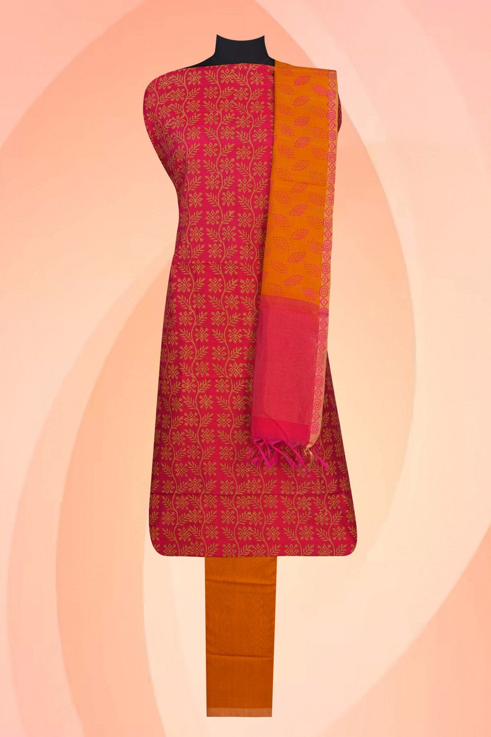 Image of Unstitched Suit Set Fabric (3 Pcs Set)