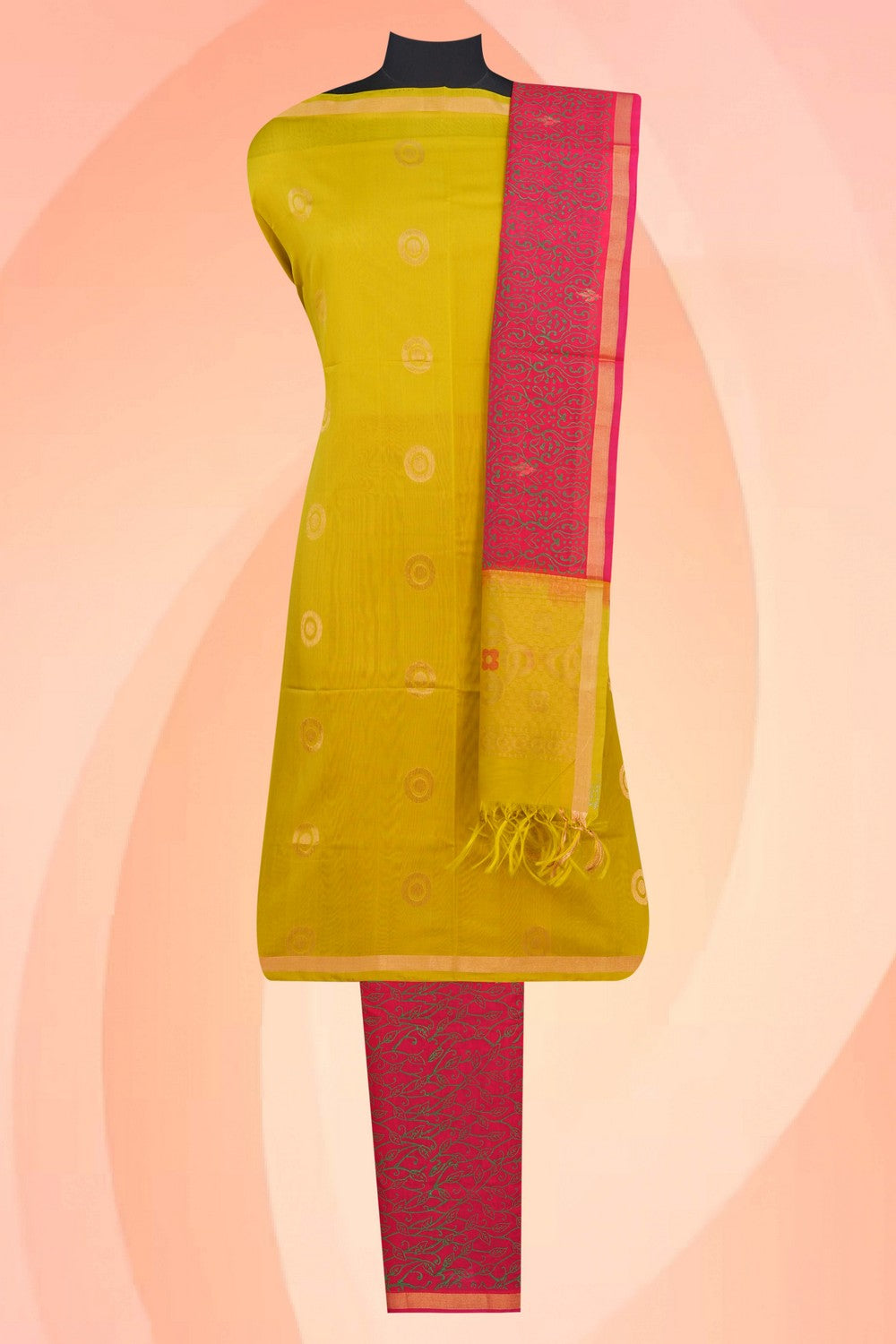 Image of Unstitched Suit Set Fabric (3 Pcs Set)