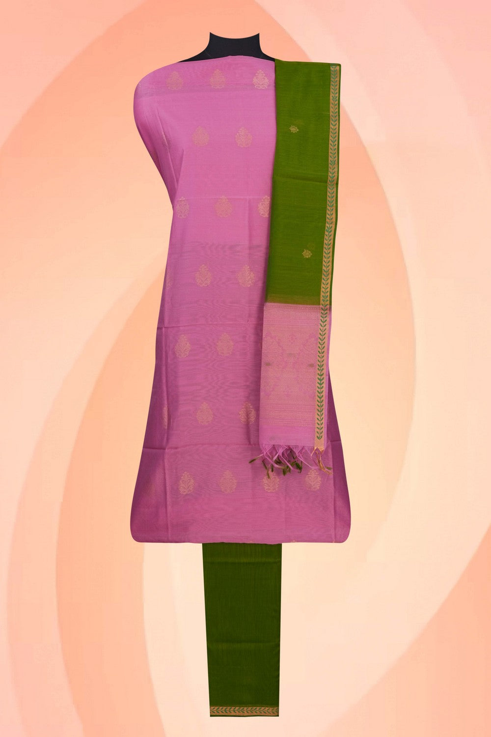 Image of Unstitched Suit Set Fabric (3 Pcs Set)