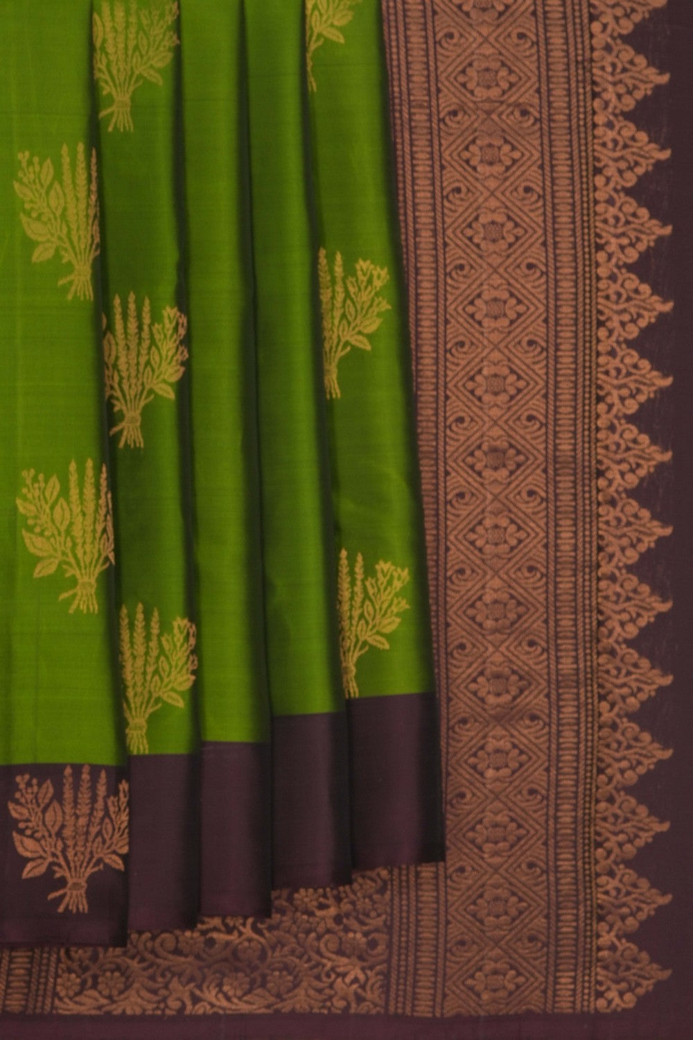 Image of South Silk Green Saree