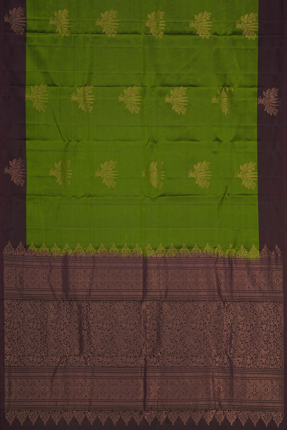 Image of South Silk Green Saree