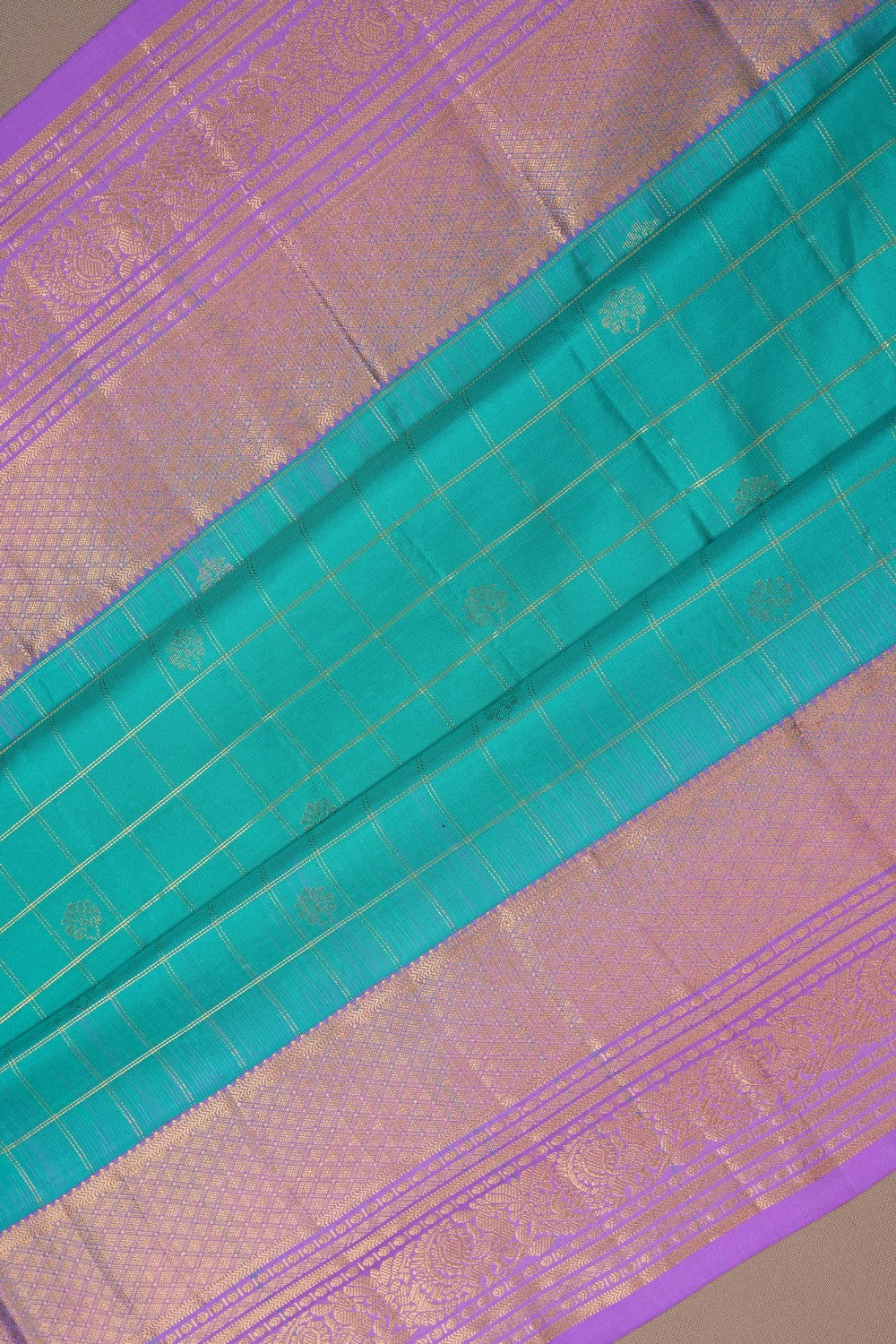 Image of Green South Silk Saree