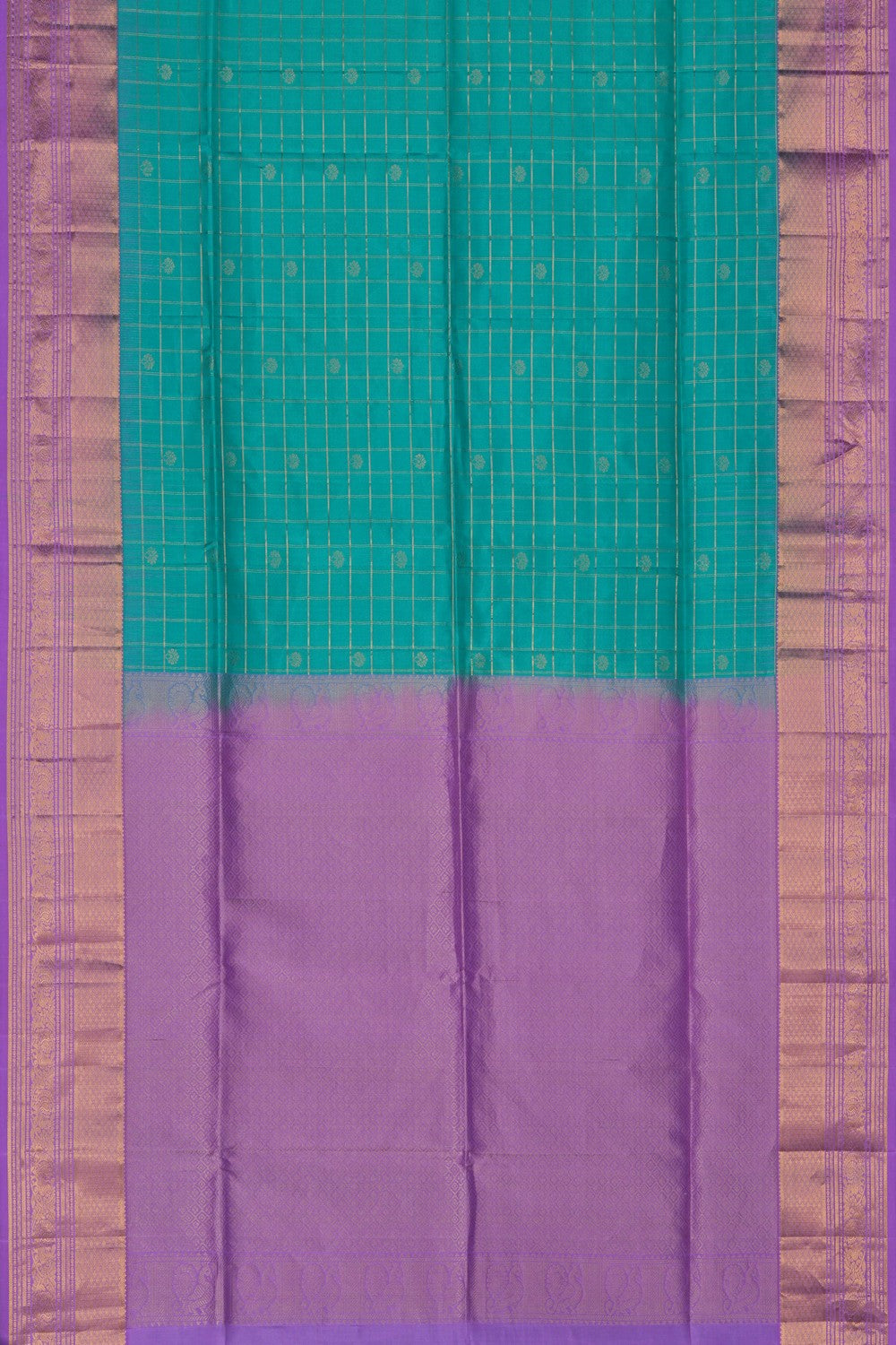 Image of Green South Silk Saree