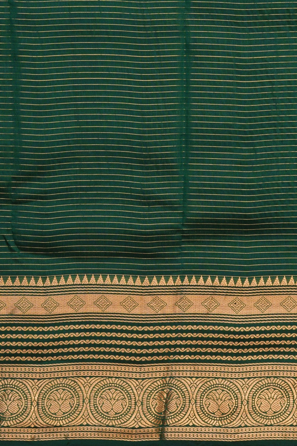 Image of Green South Silk Saree
