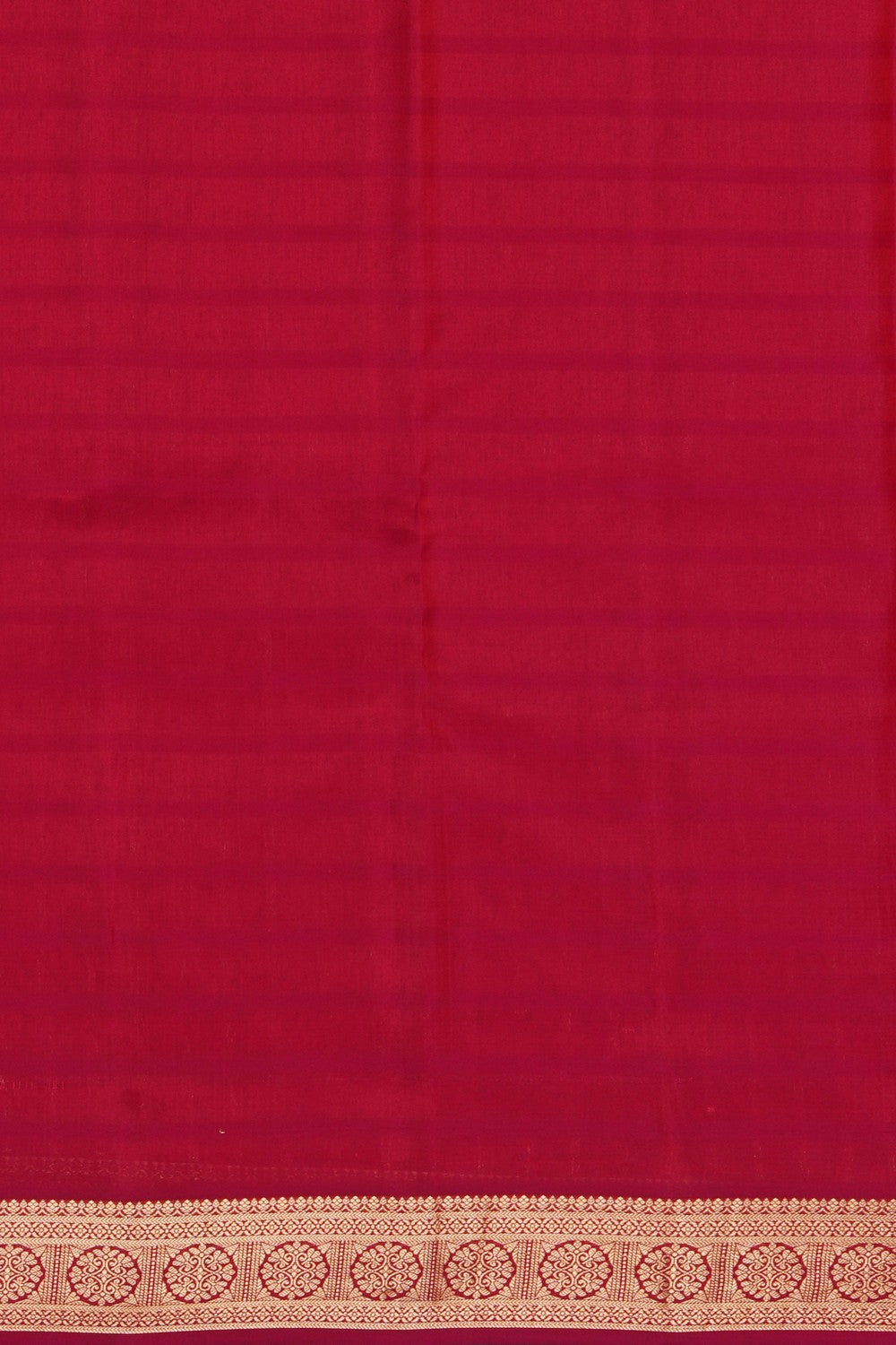 Image of Orange South Silk Saree