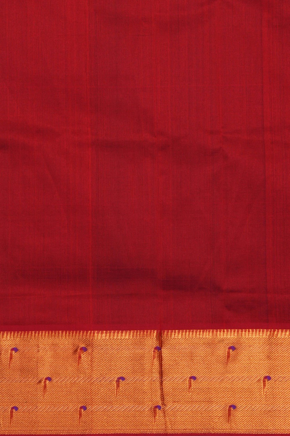 Image of Venkatagiri Kattam Purple Saree