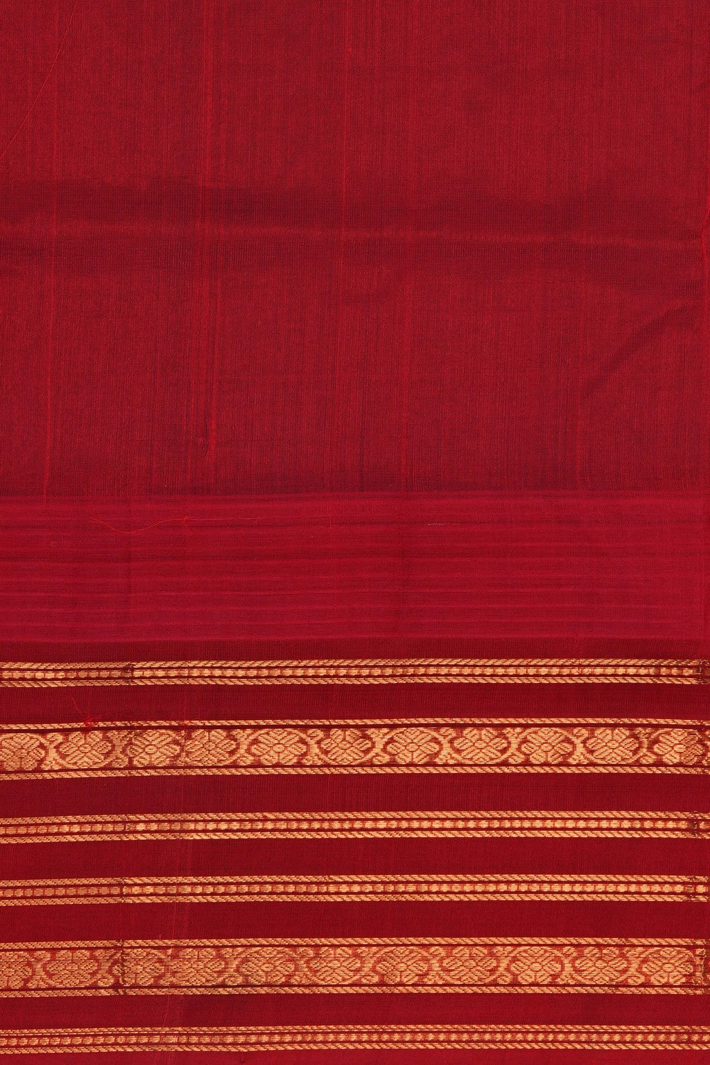 Image of Venkatagiri Cream Kattam Saree