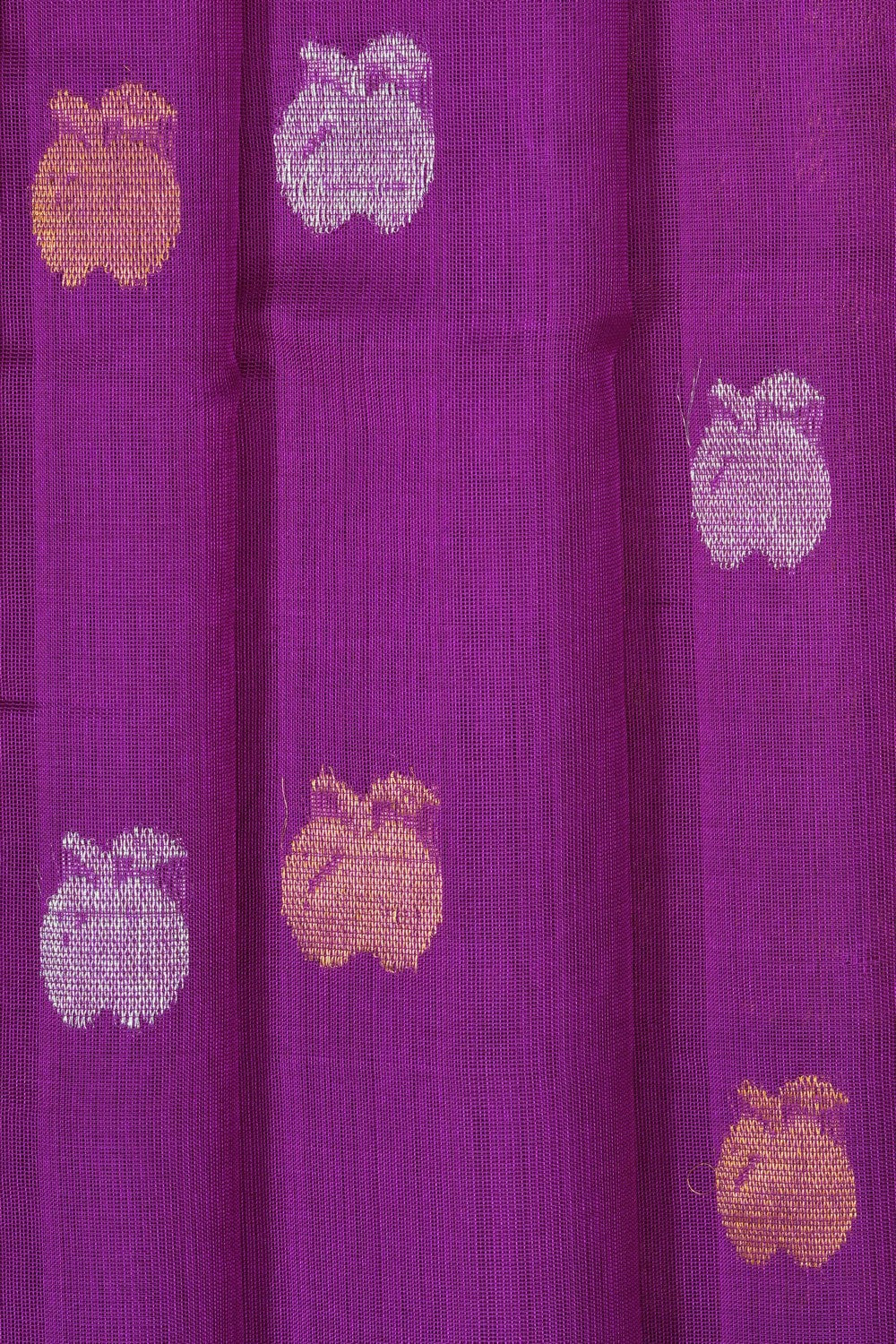 Image of Venkatagiri Purple Saree
