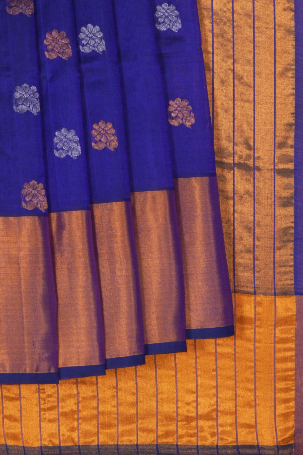 Image of Venkatagiri Purple Saree