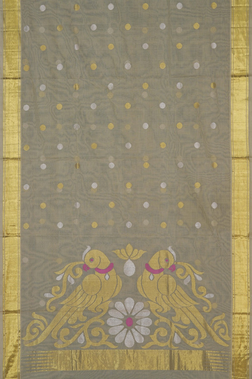 Image of Venkatagiri Light Green Saree