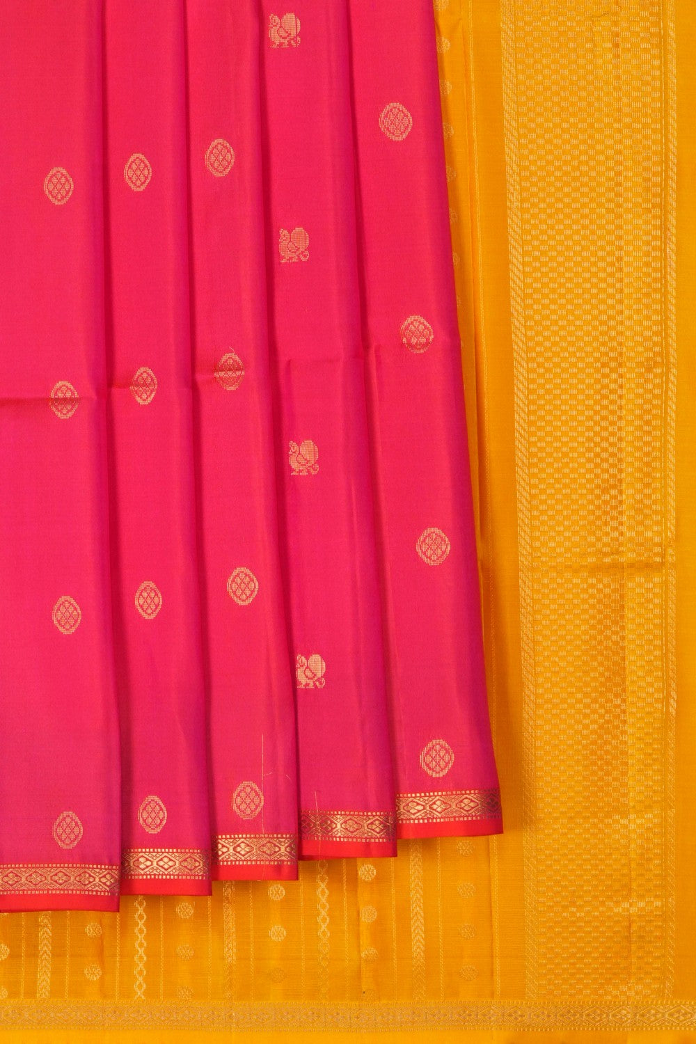 Image of Pink South Silk Saree