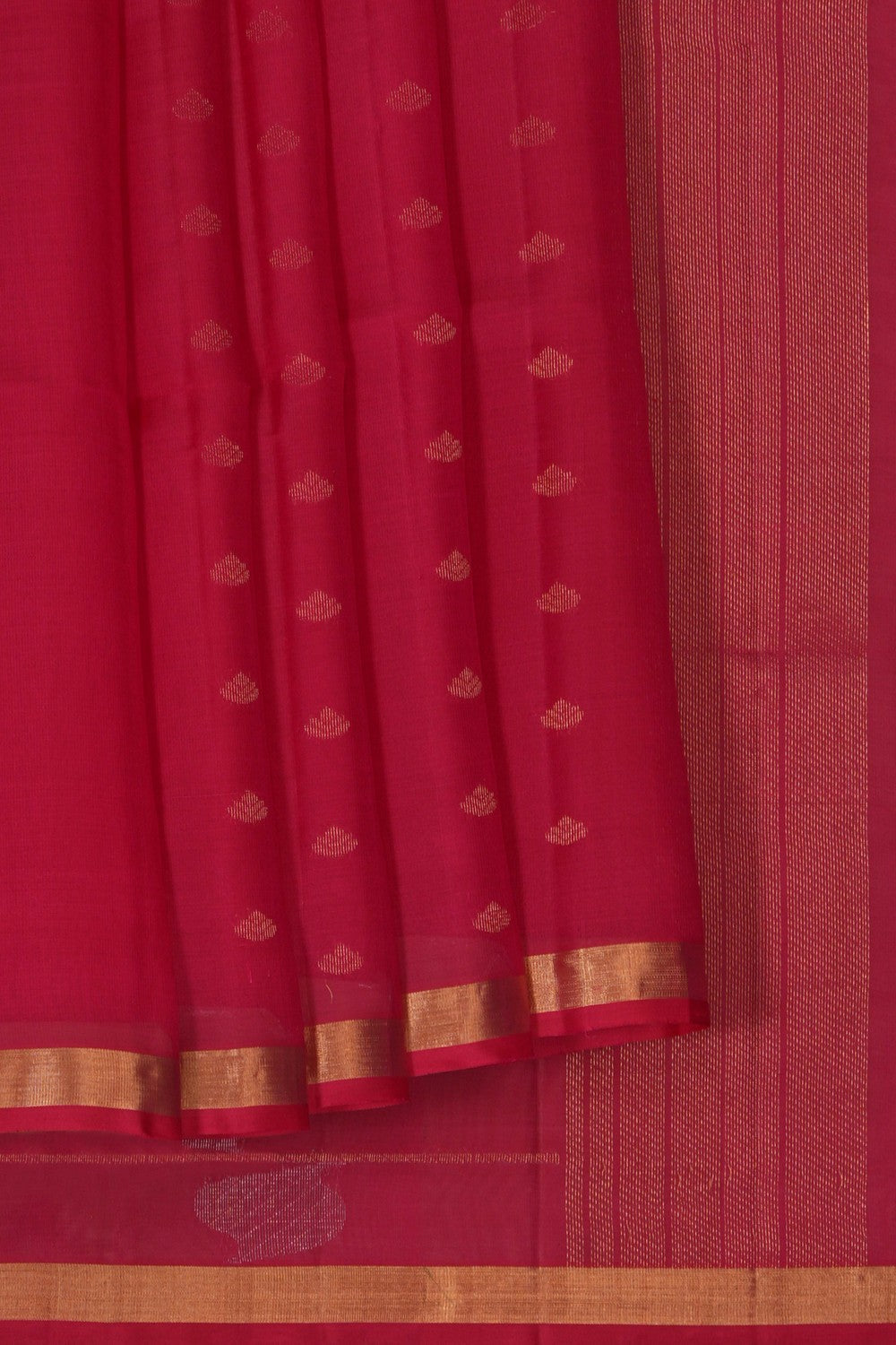 Image of South Kora Silk Pink Saree