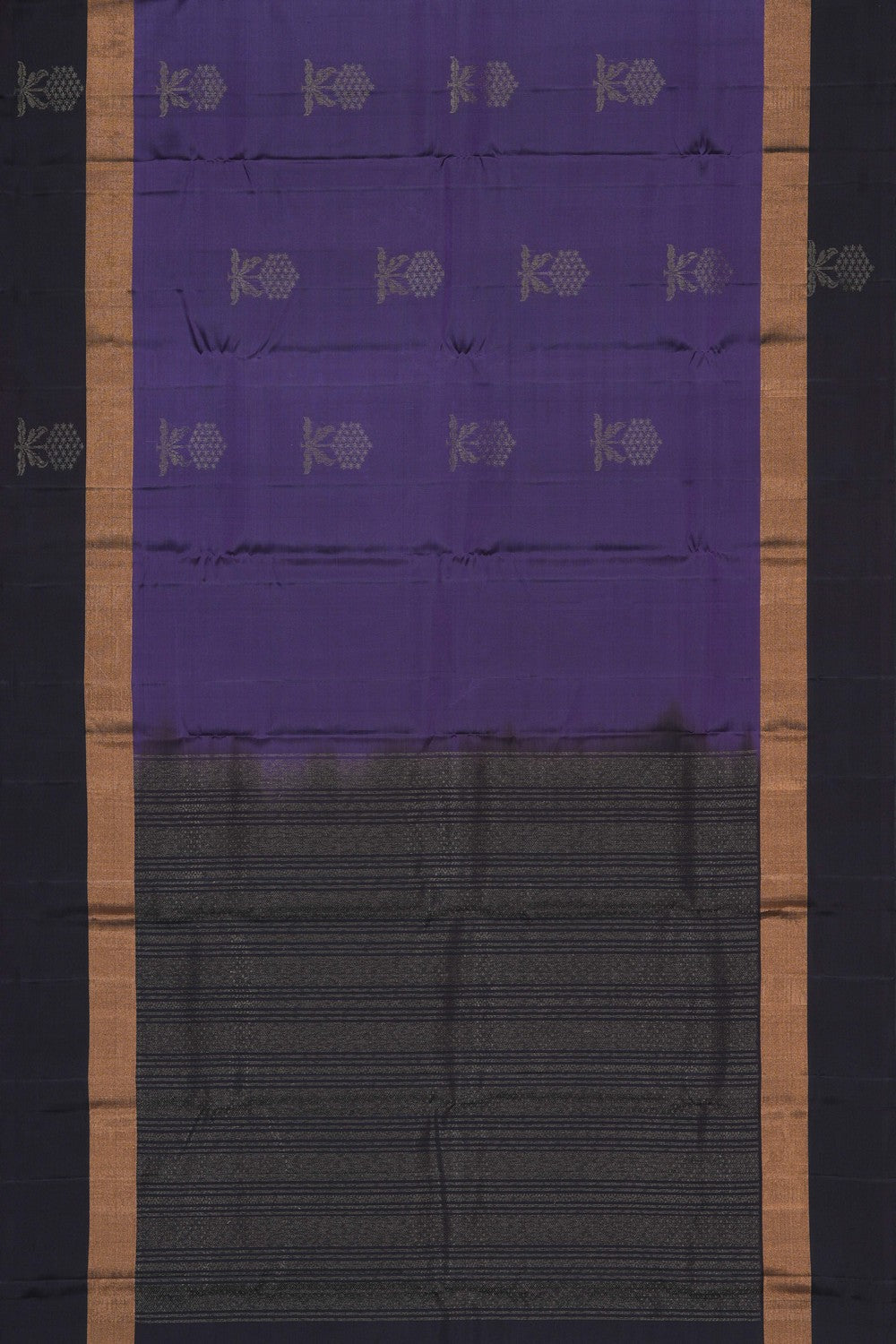 Image of Purple South Silk Saree