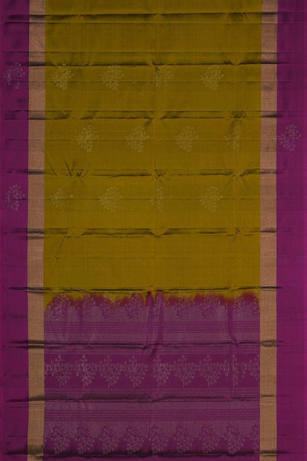 Image of Green South Silk Saree