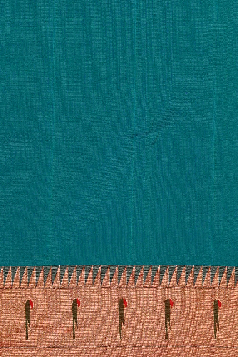 Image of Blue Paithani Silk Saree
