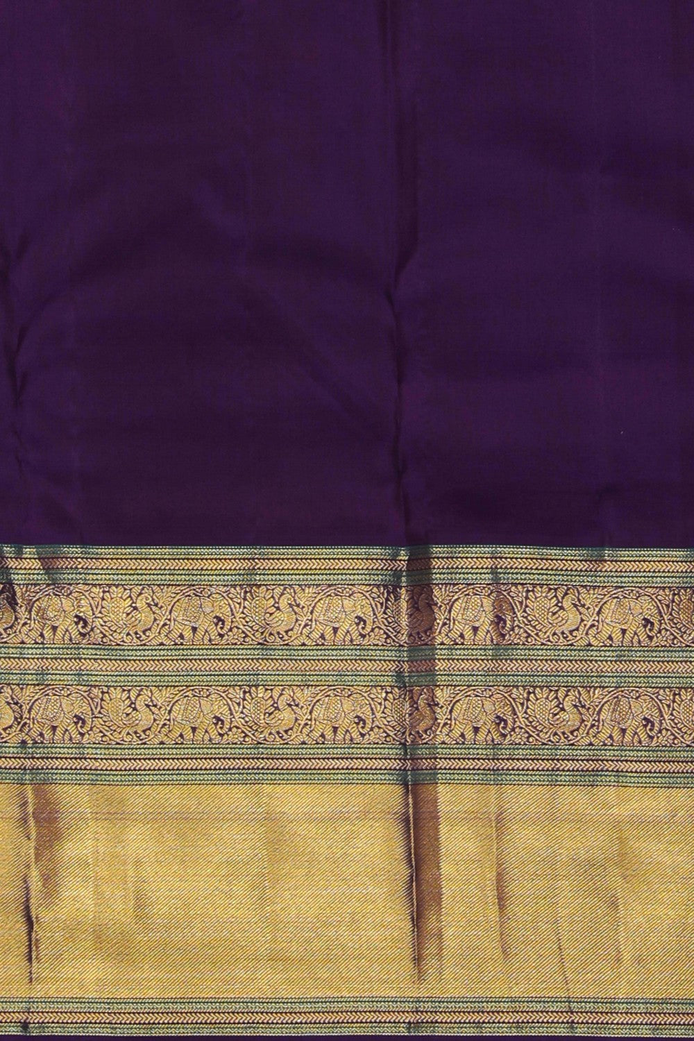 Image of Sea Blue South Silk Saree
