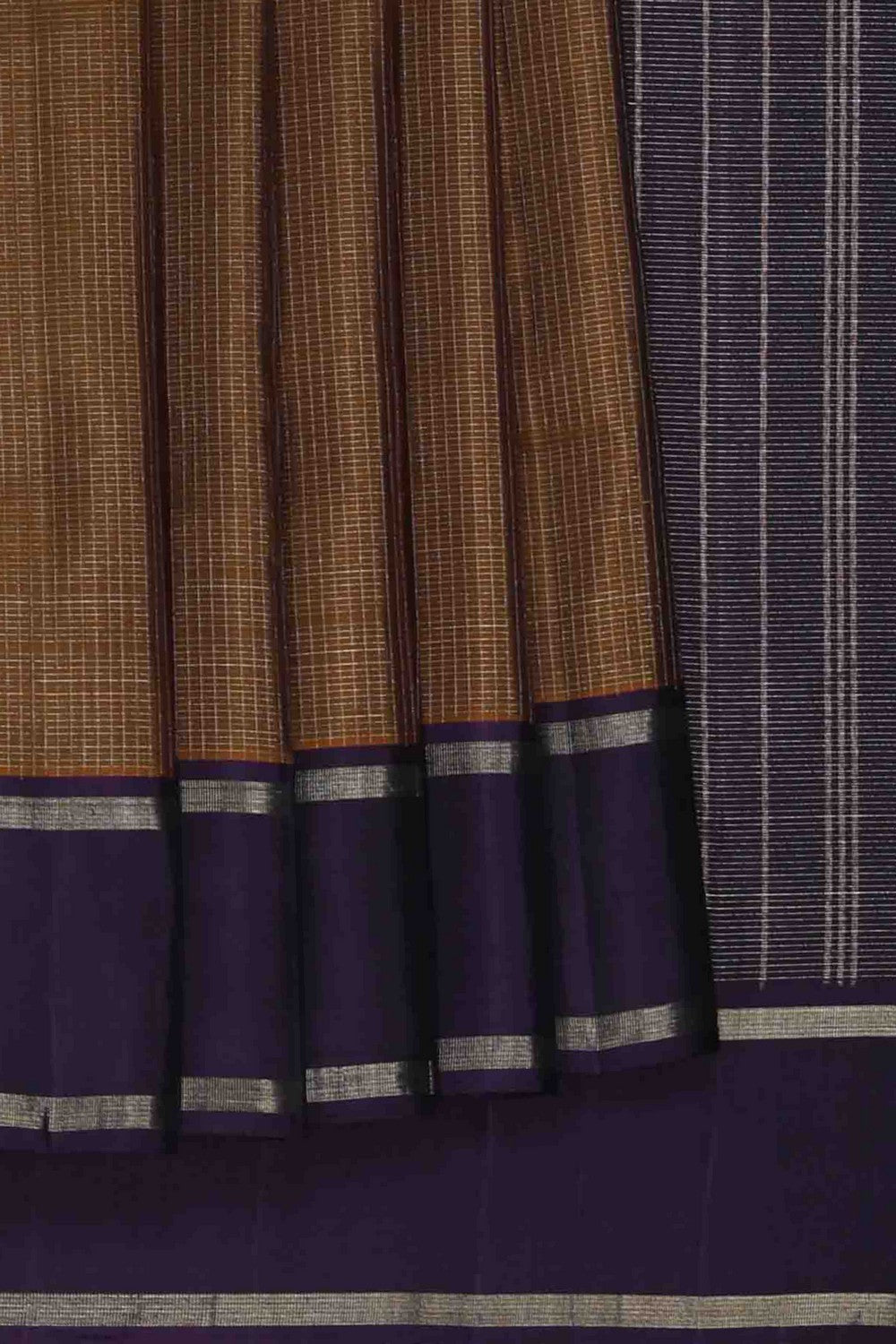 Image of Brown Arani Silk Saree