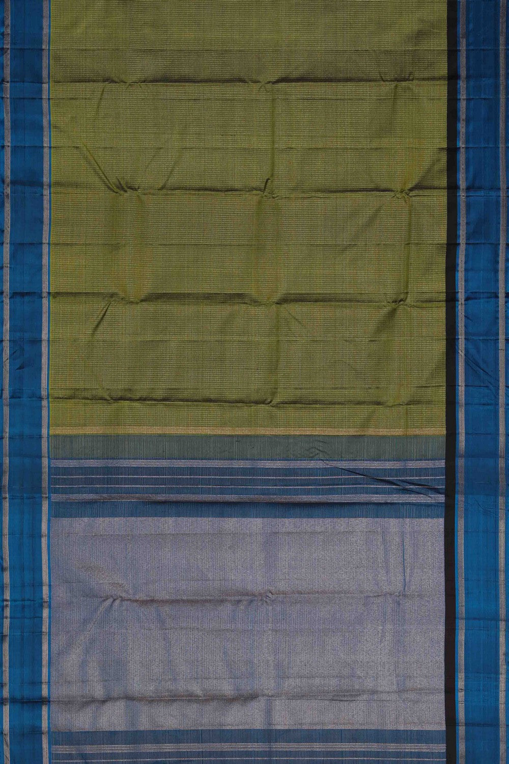 Image of Green Arani Silk Saree