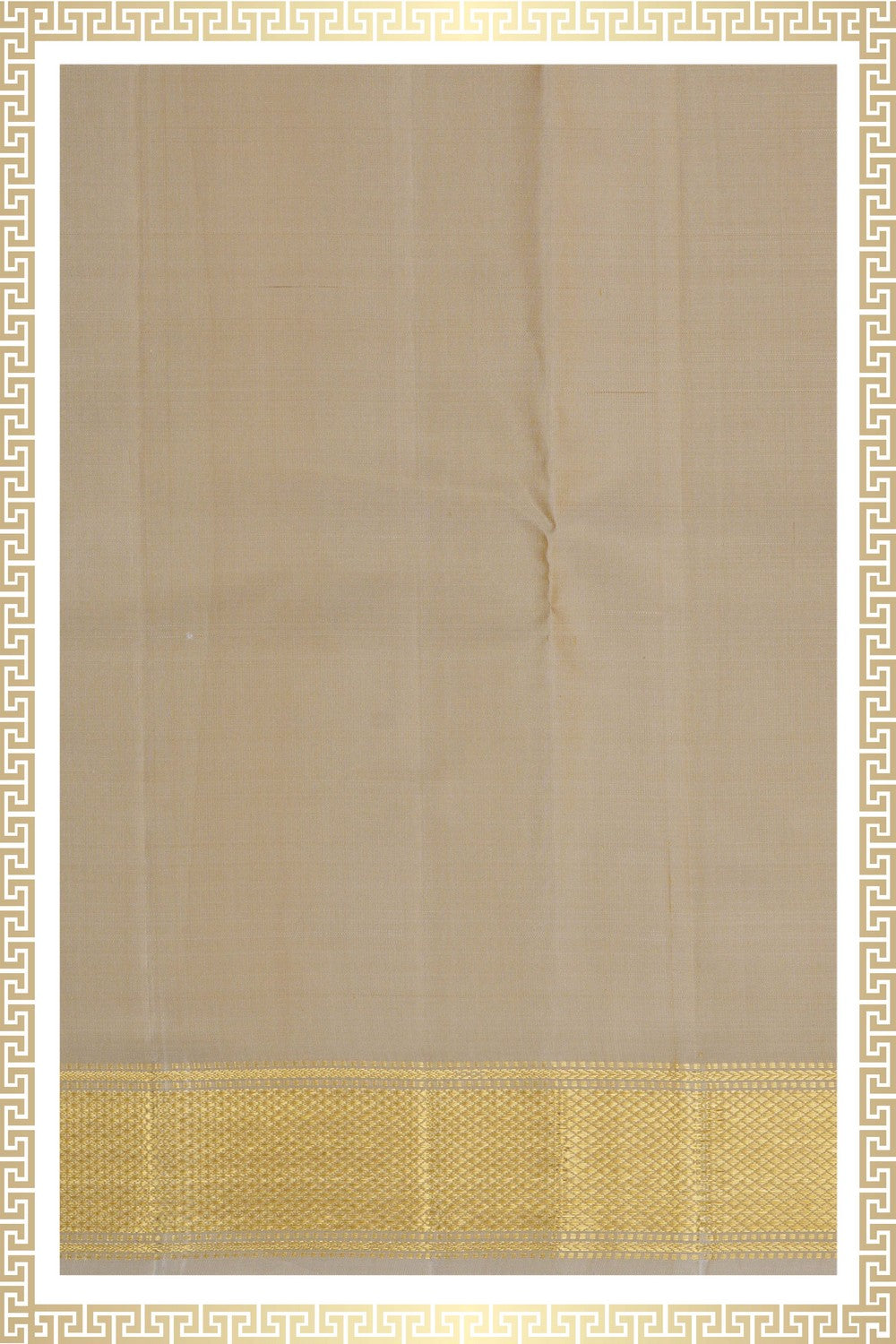 Image of Arani Silk Dhoti With Kanduva (8 X 4) 3 PCS Set
