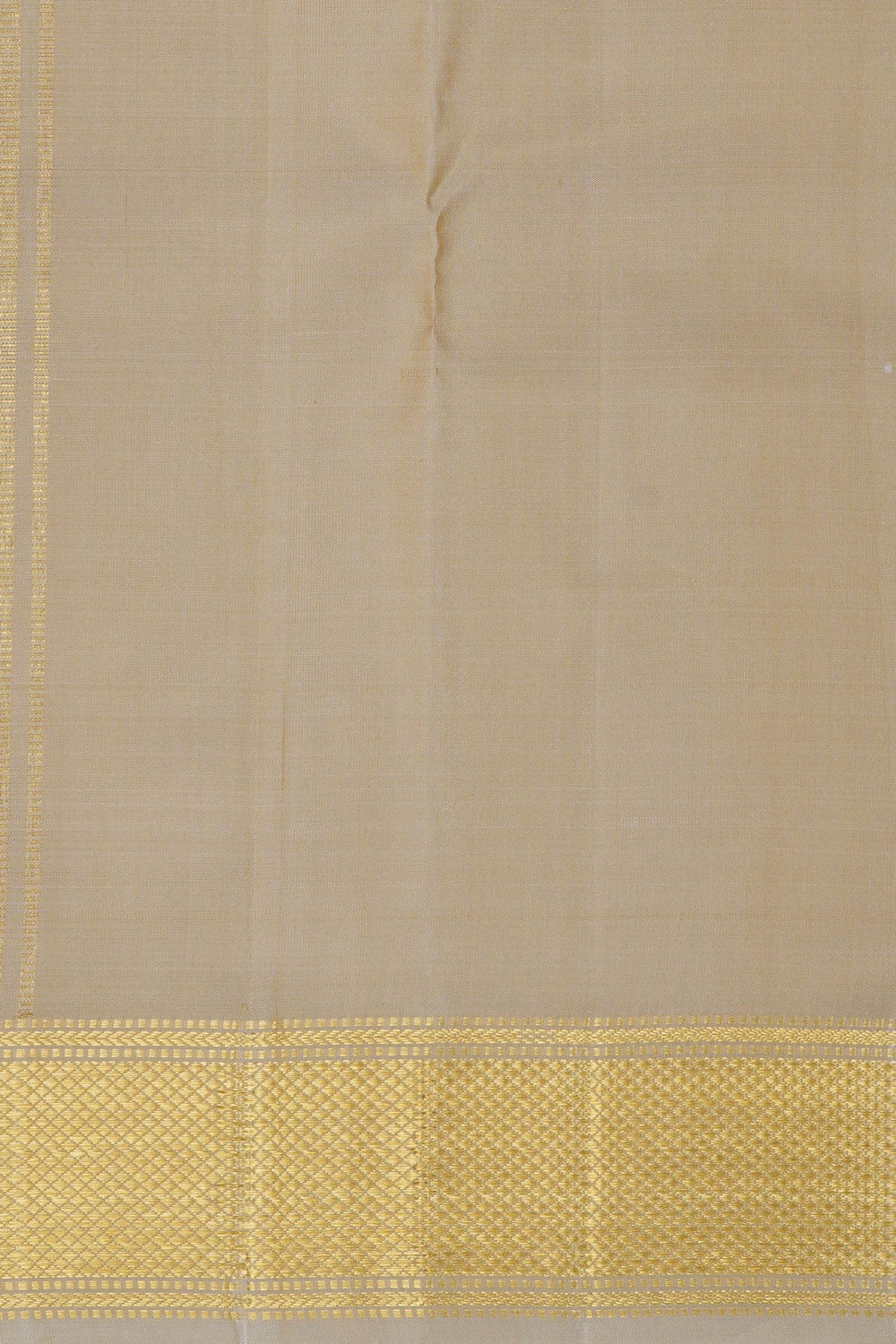 Image of Arani Silk Dhoti With Kanduva (8 X 4) 3 PCS Set