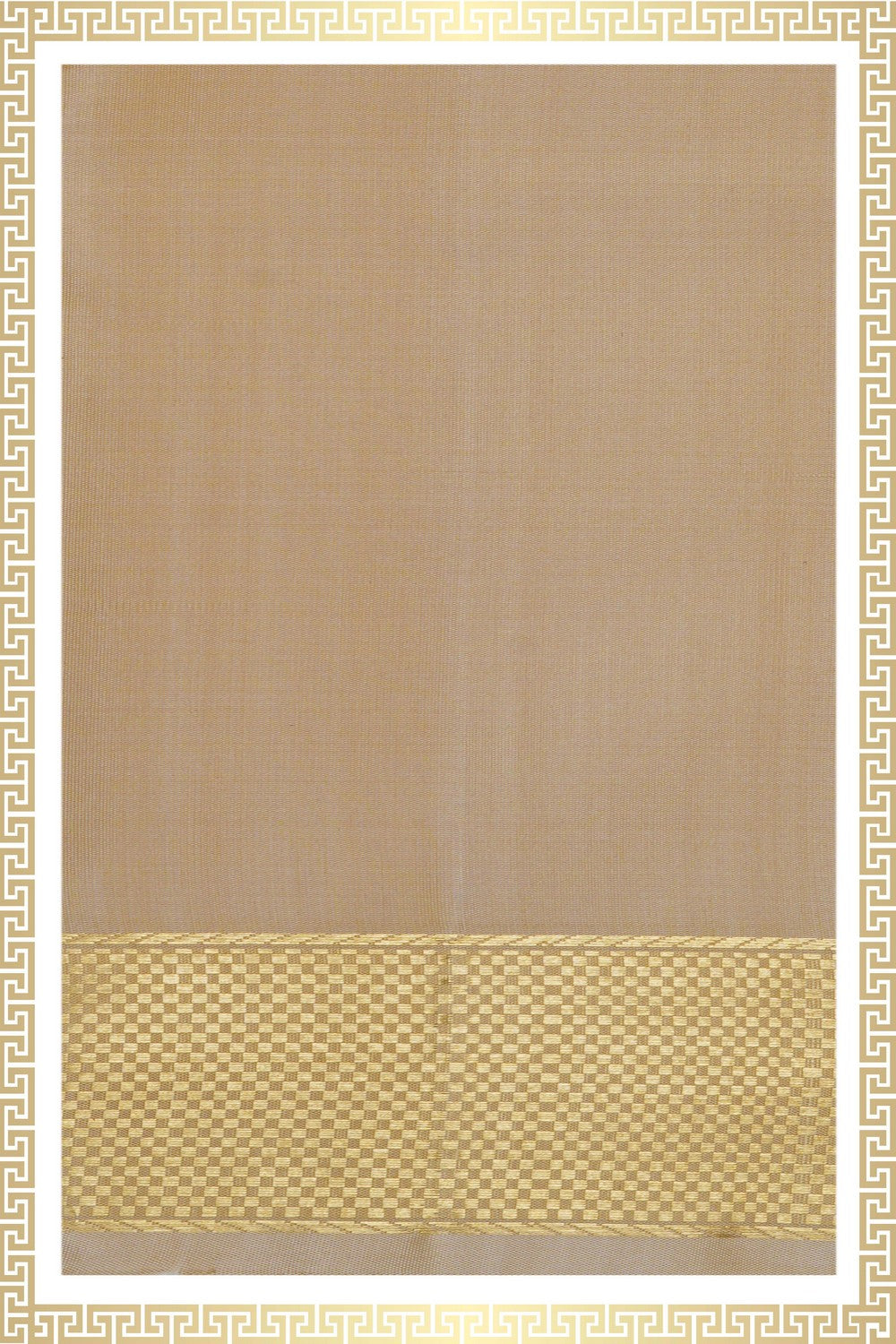 Image of Arani Silk Dhoti With Kanduva (8 X 4) 3 PCS Set