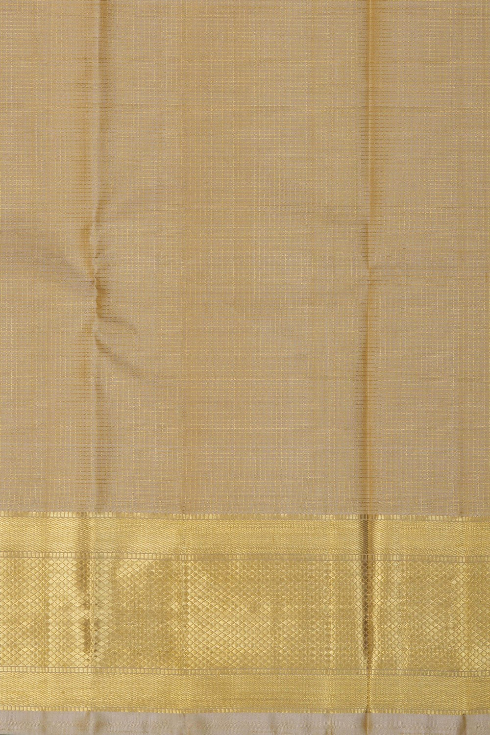 Image of Arani Silk Dhoti With Kanduva (8 X 4) 3 PCS Set