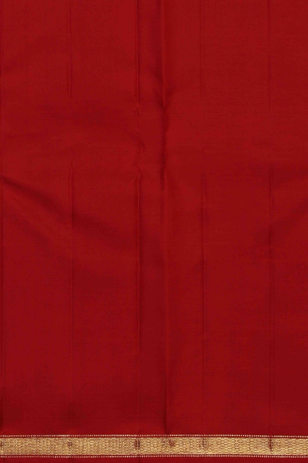 Image of Red Arani Silk Saree