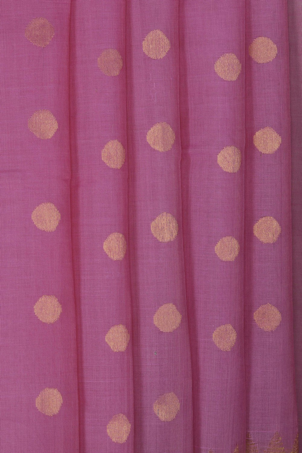 Image of Ponduru Cotton Pink Saree