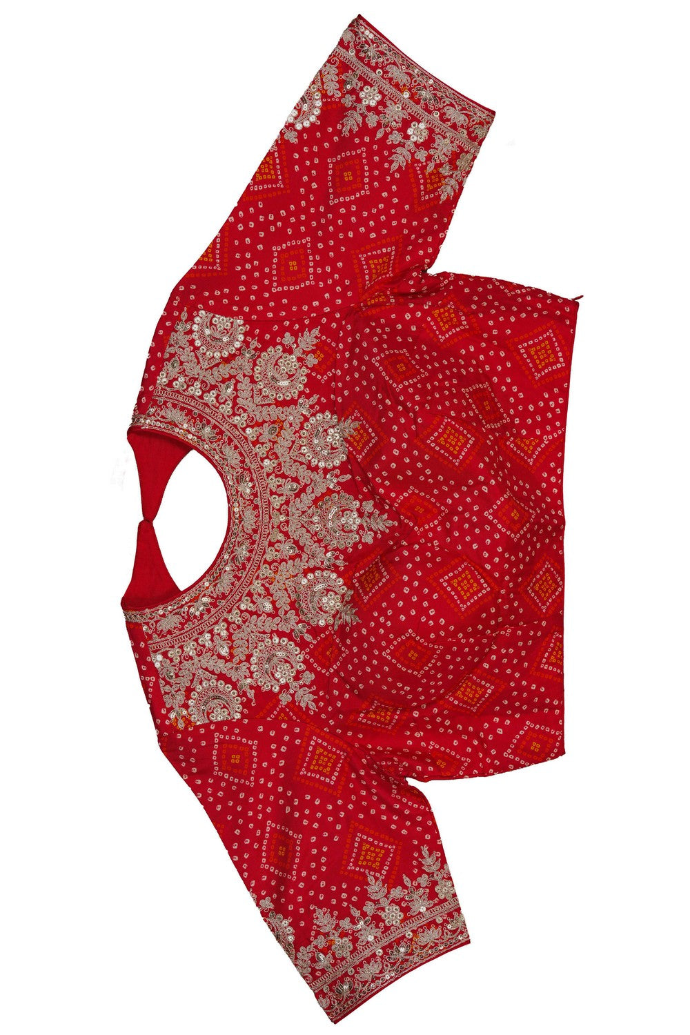 Image of Grey Saree with Zari-Woven Motifs