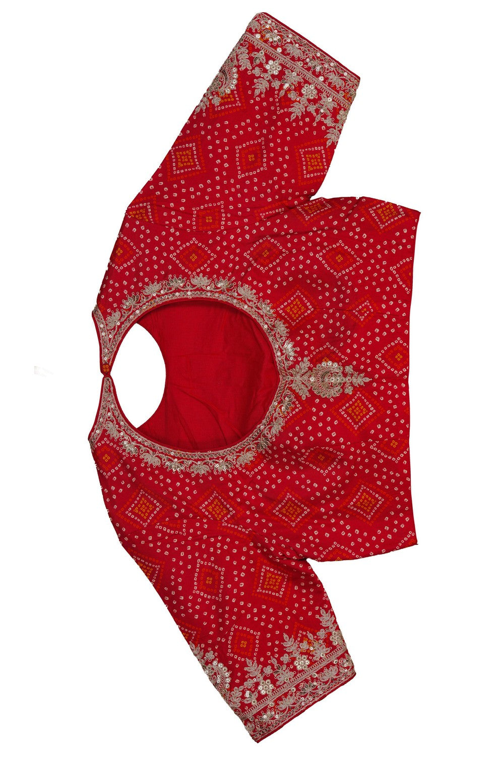 Image of Grey Saree with Zari-Woven Motifs