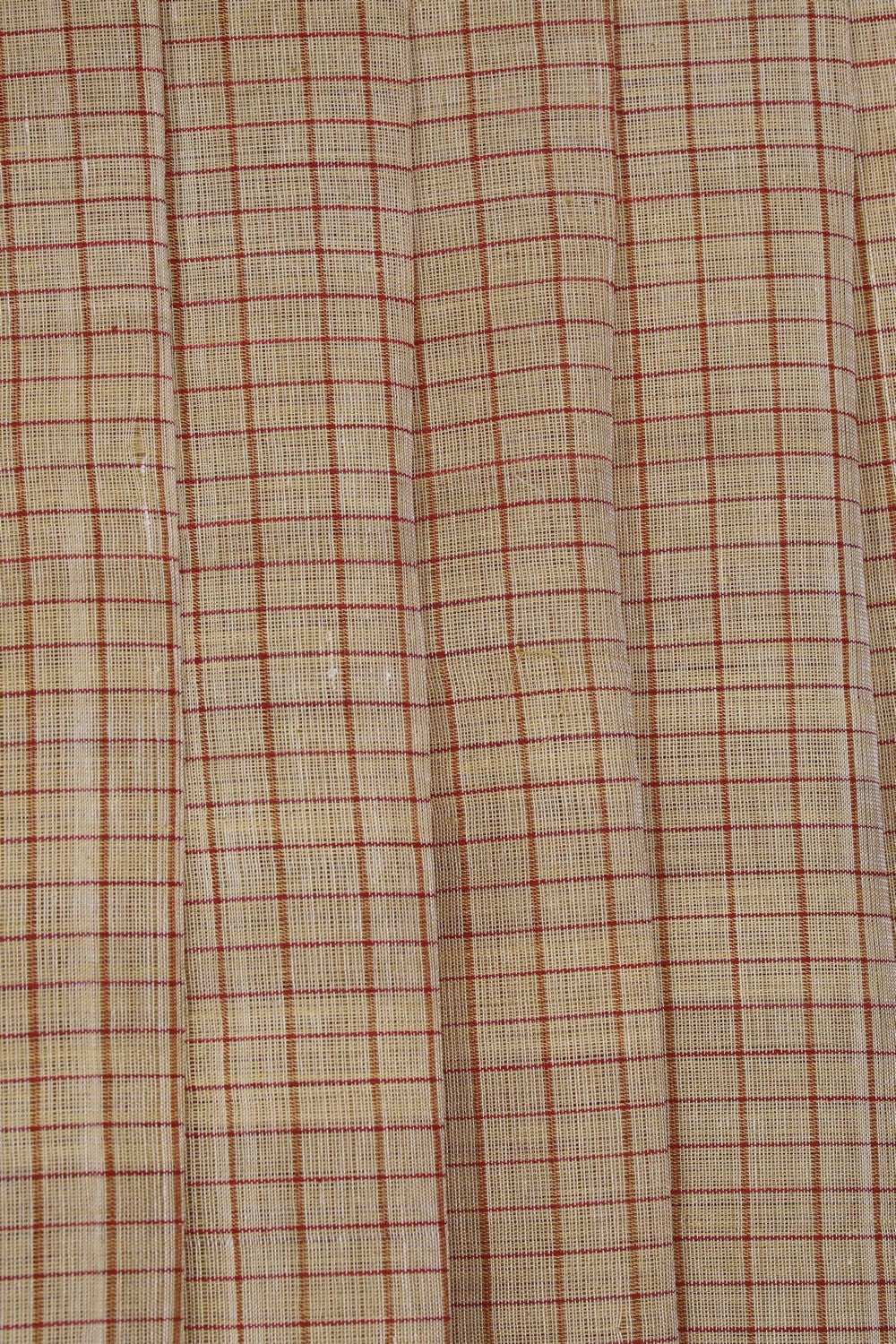 Image of Ponduru Cotton Beige Saree