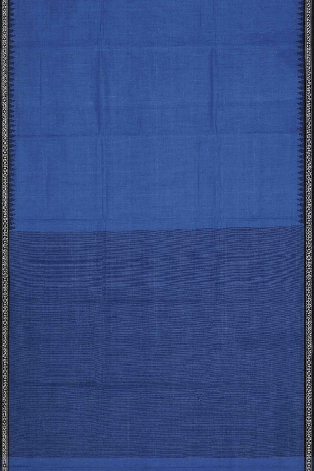 Image of Ponduru Cotton Blue Saree