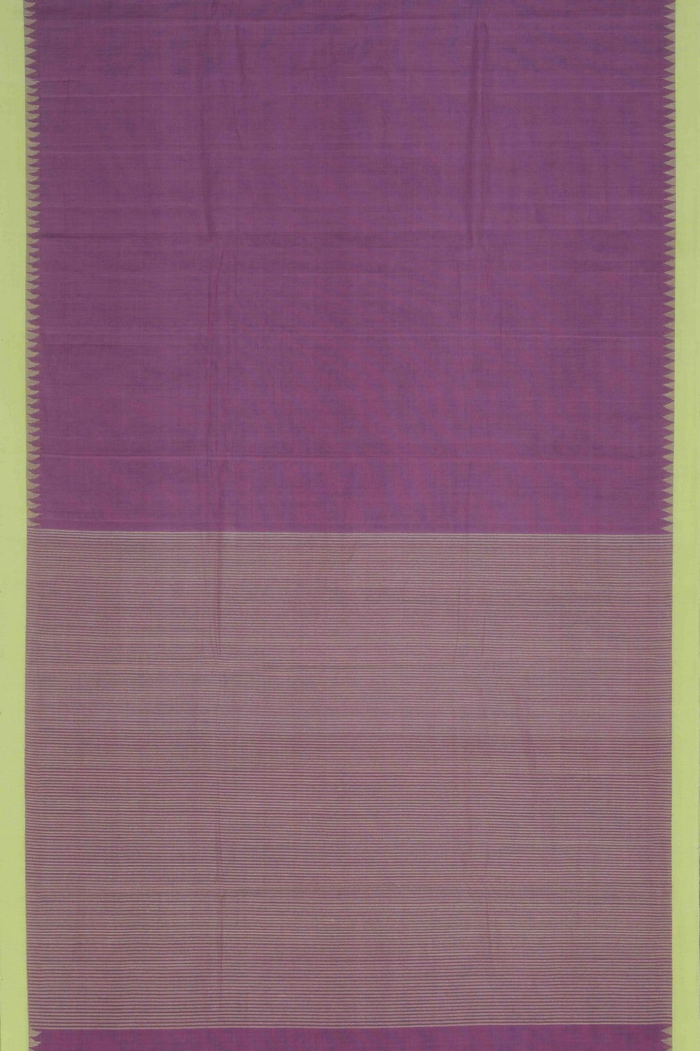 Image of Ponduru Cotton Purple Saree