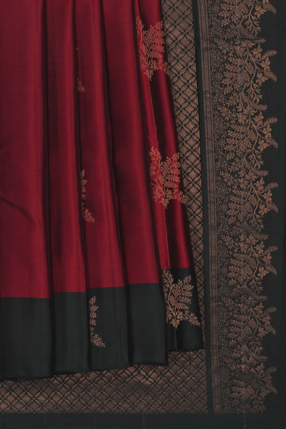 Image of Maroon South Silk Saree