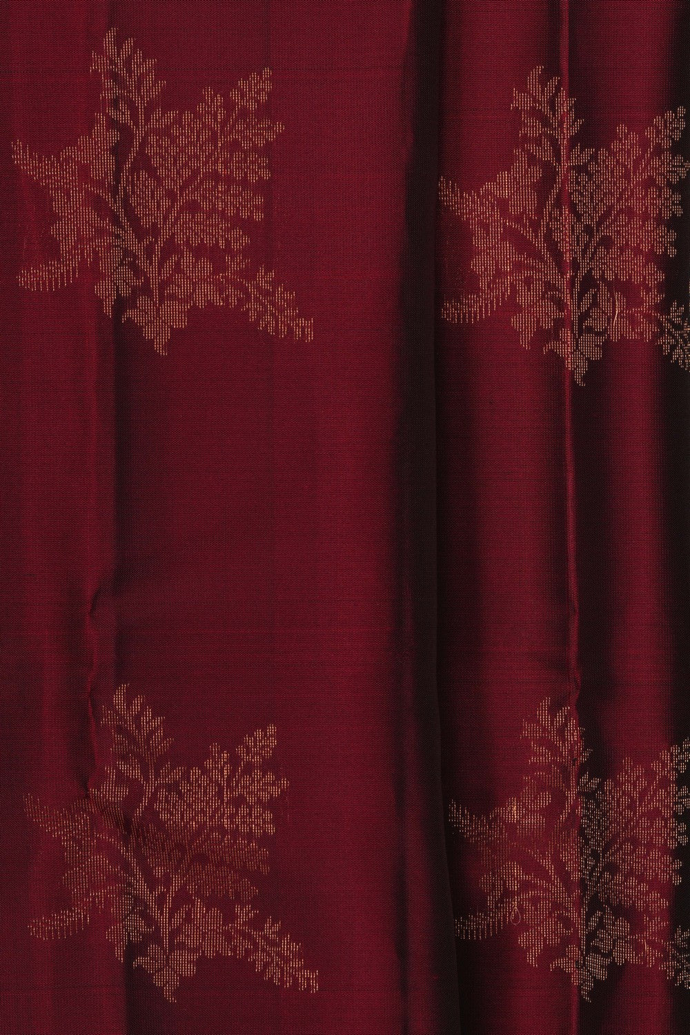 Image of Maroon South Silk Saree