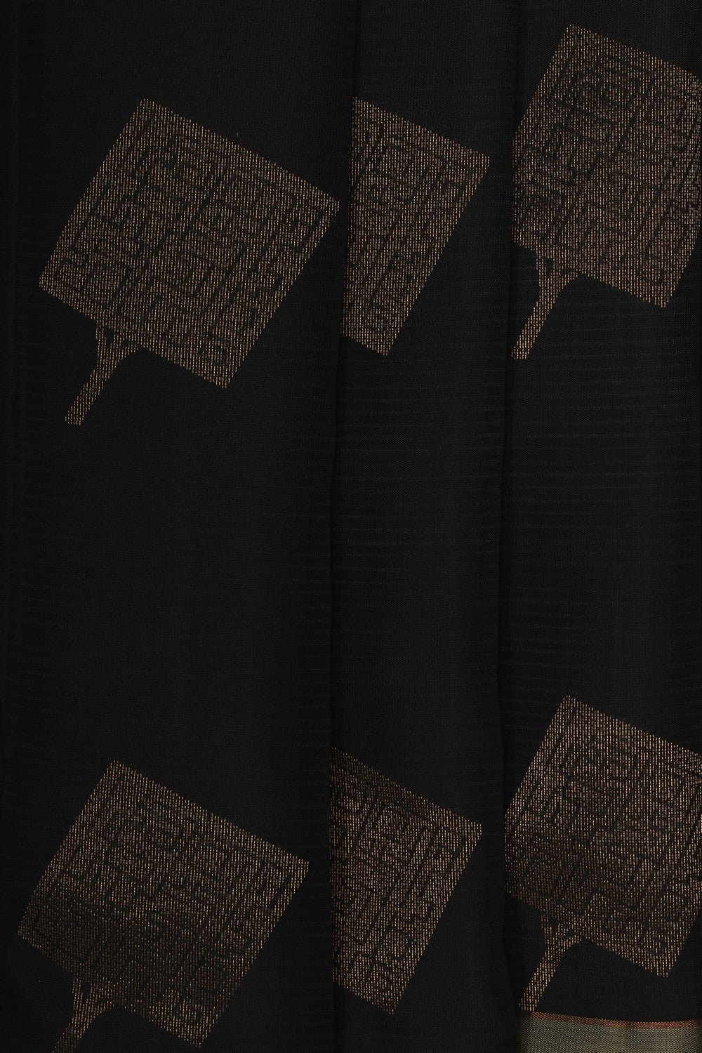 Image of Black South Silk Saree