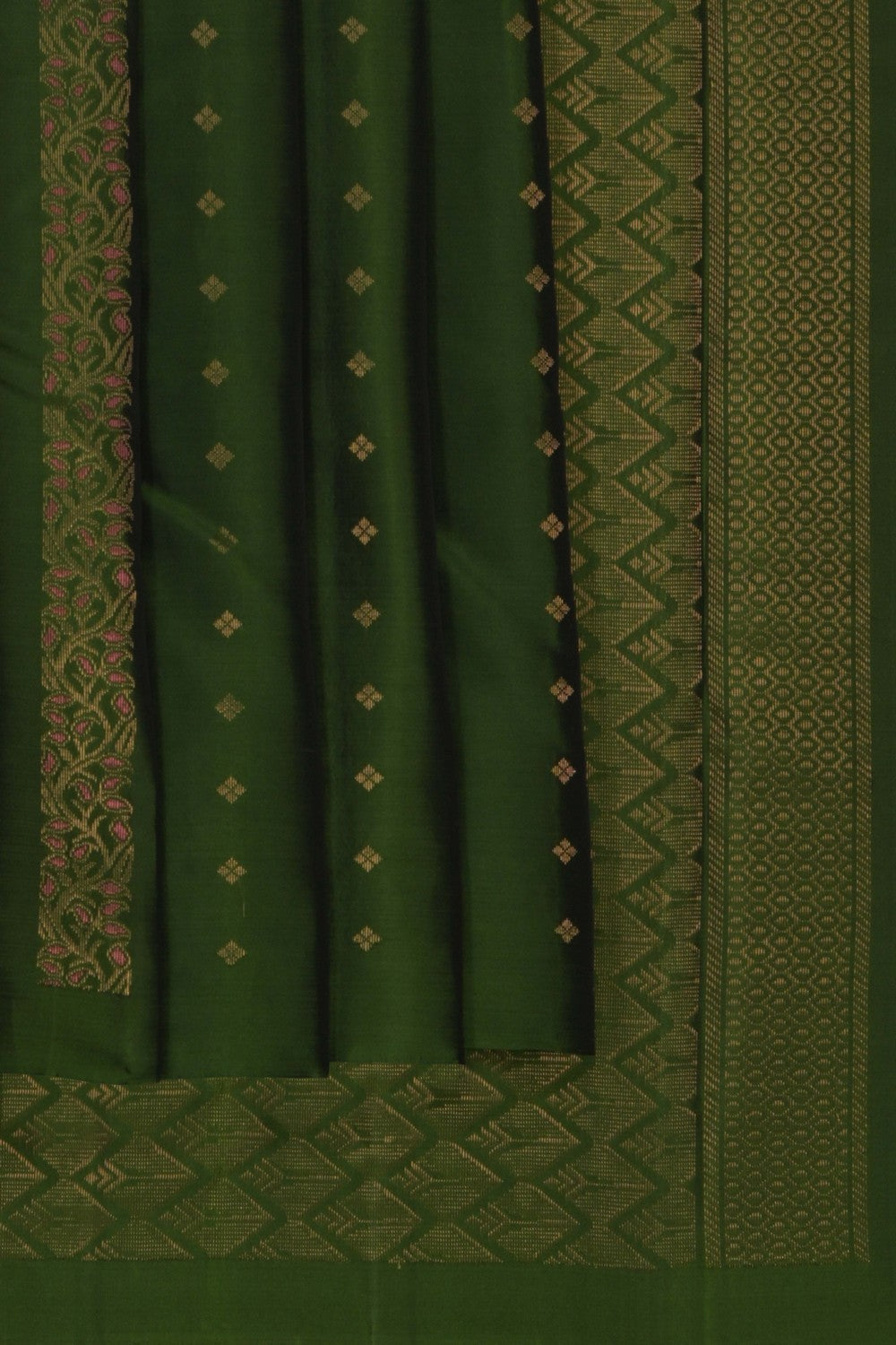 Image of Green South Silk Saree