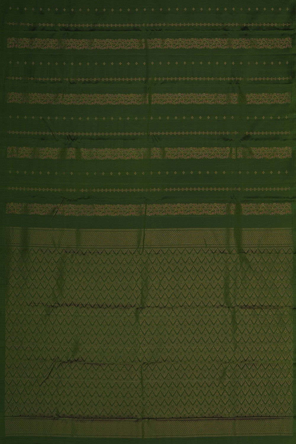 Image of Green South Silk Saree