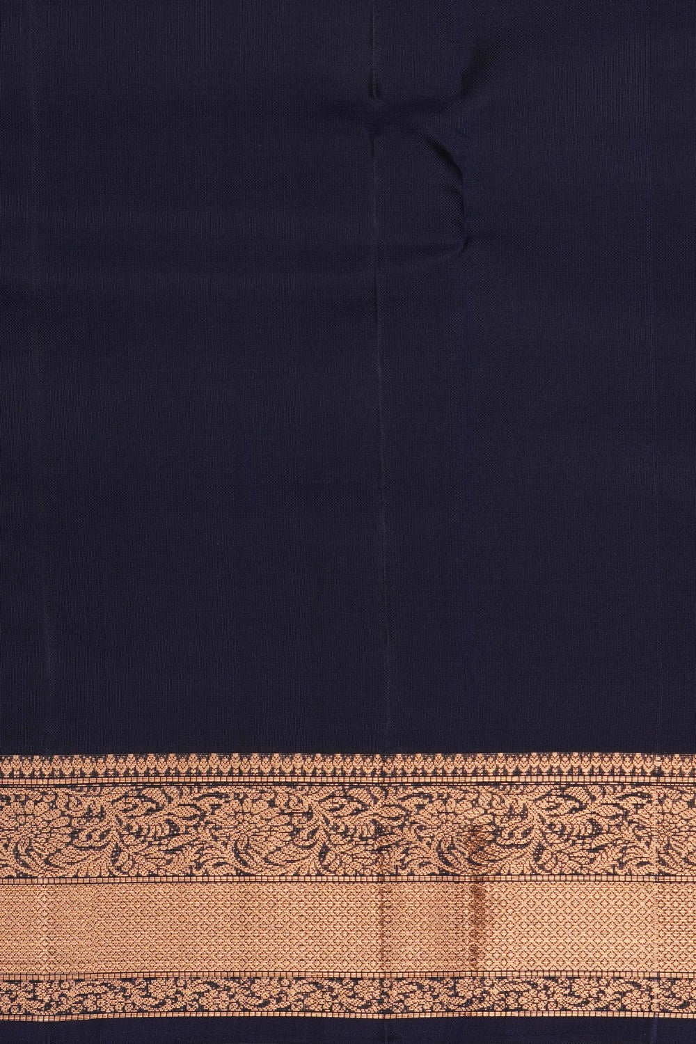 Image of Navy Blue South Silk Saree
