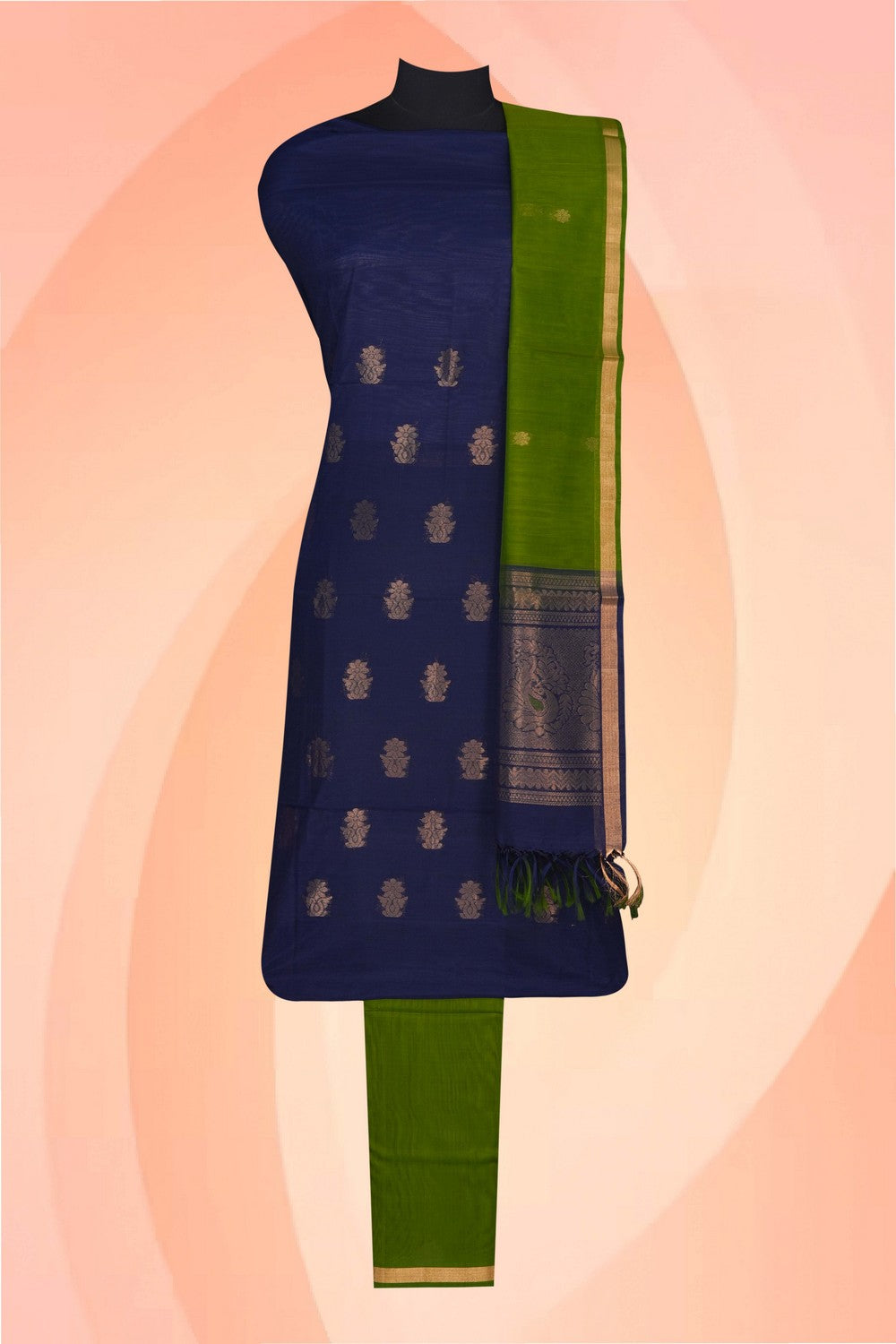 Image of Unstitched Suit Set Fabric (3 Pcs Set)