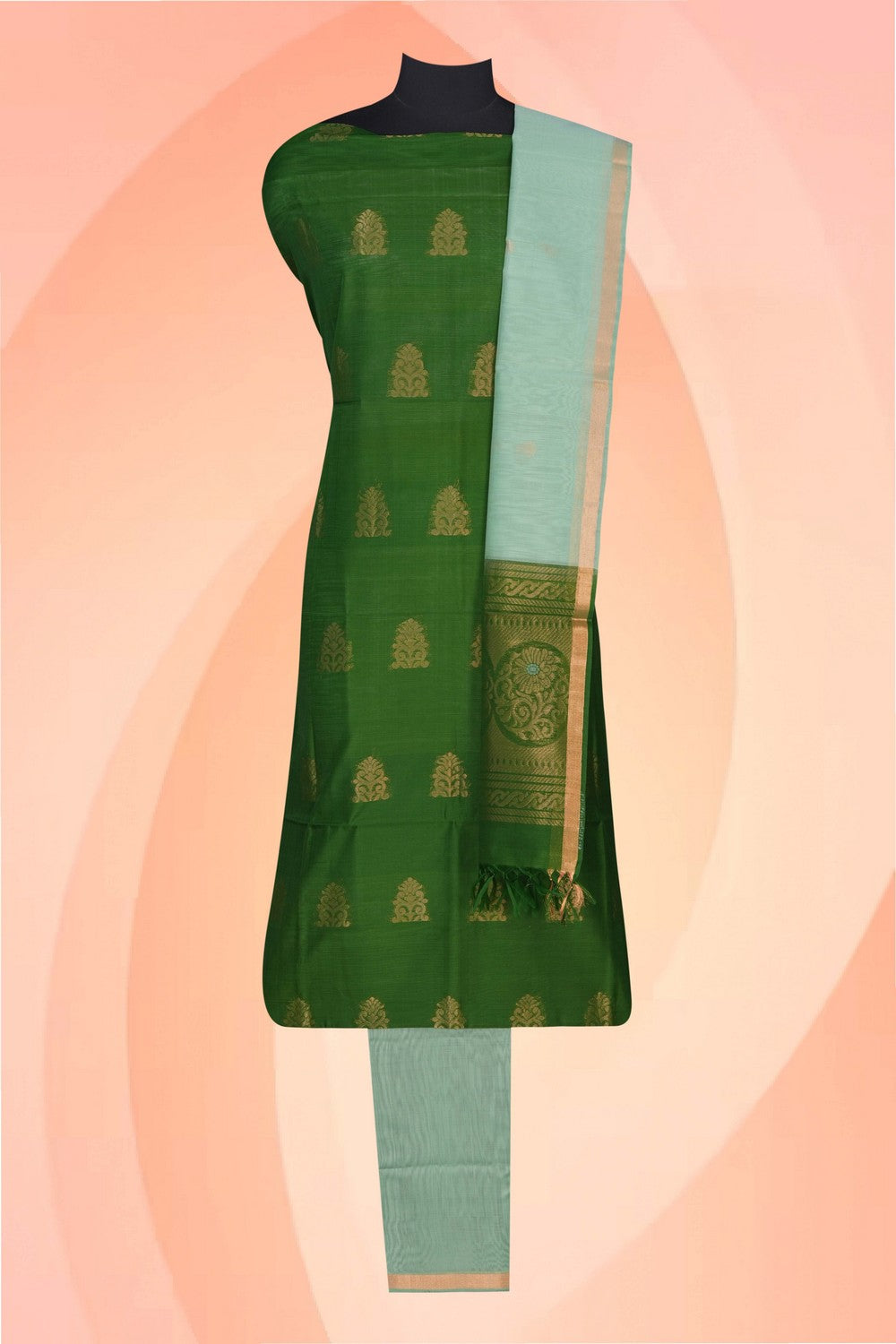 Image of Unstitched Suit Set Fabric (3 Pcs Set)
