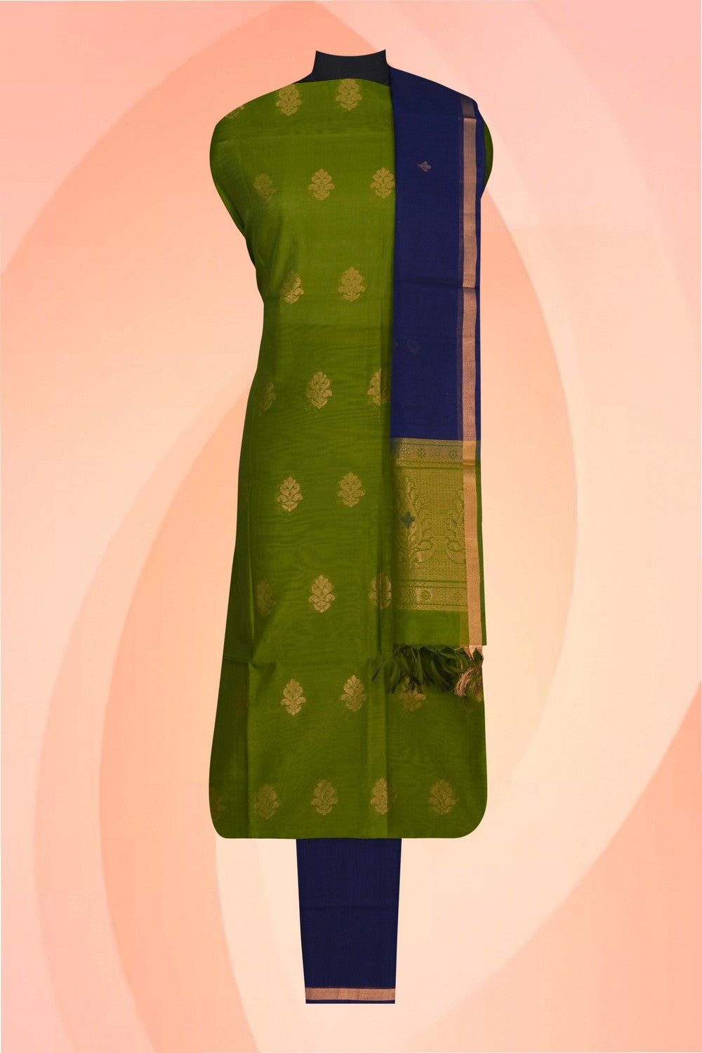 Image of Unstitched Suit Set Fabric (3 Pcs Set)