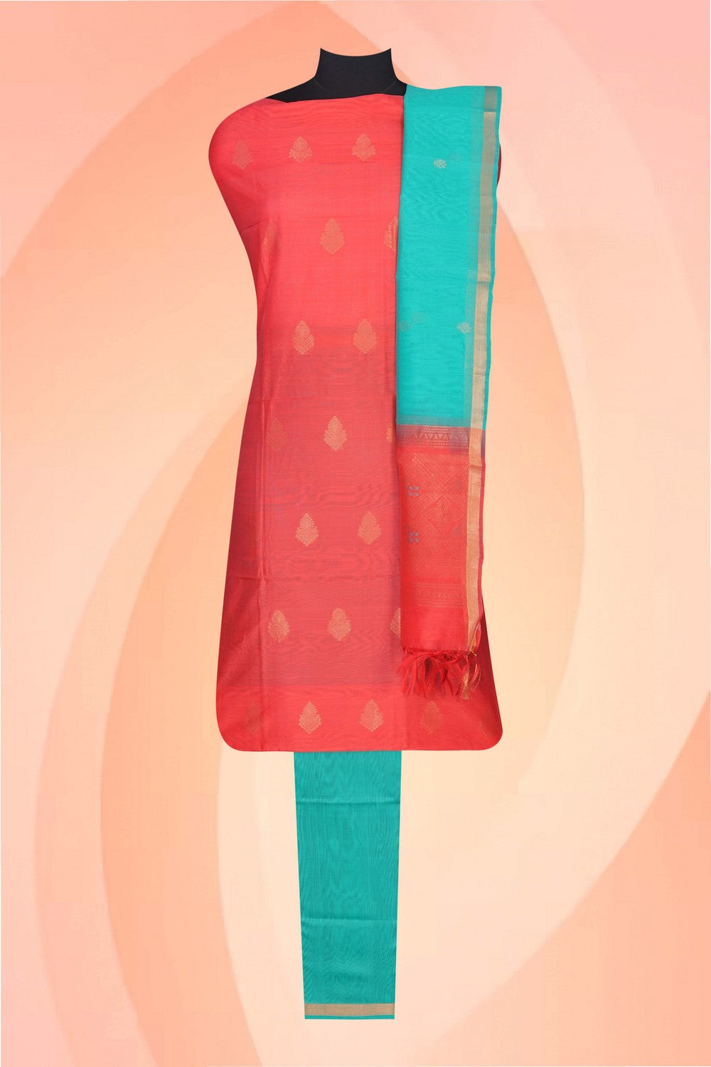 Image of Unstitched Suit Set Fabric (3 Pcs Set)