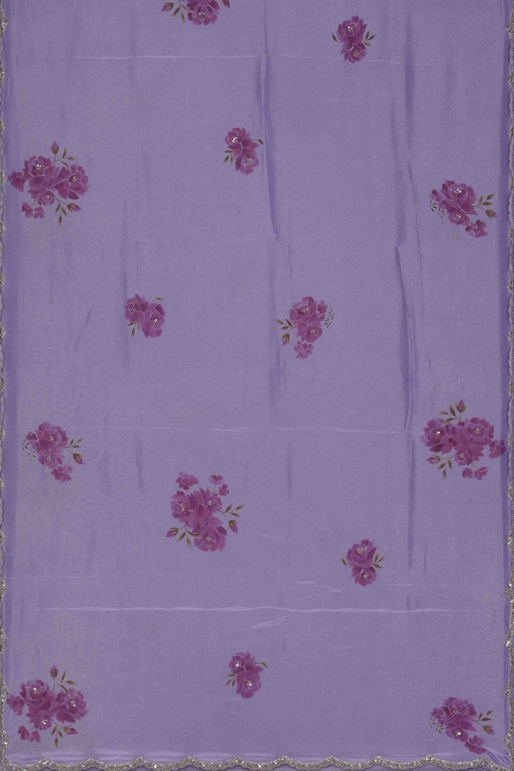 Image of Shimmering Tissue Silk Saree